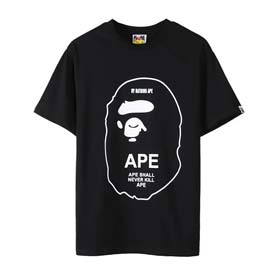 Fashion brand BAPE Man short-sleeved loose T-shirt（15 styles)-1838  