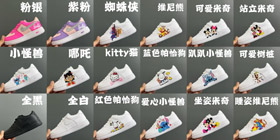 Nike NK Air Force 1 EasyOn Anti-slip Wear-resistant Low-top Children's Sneakers-4110  